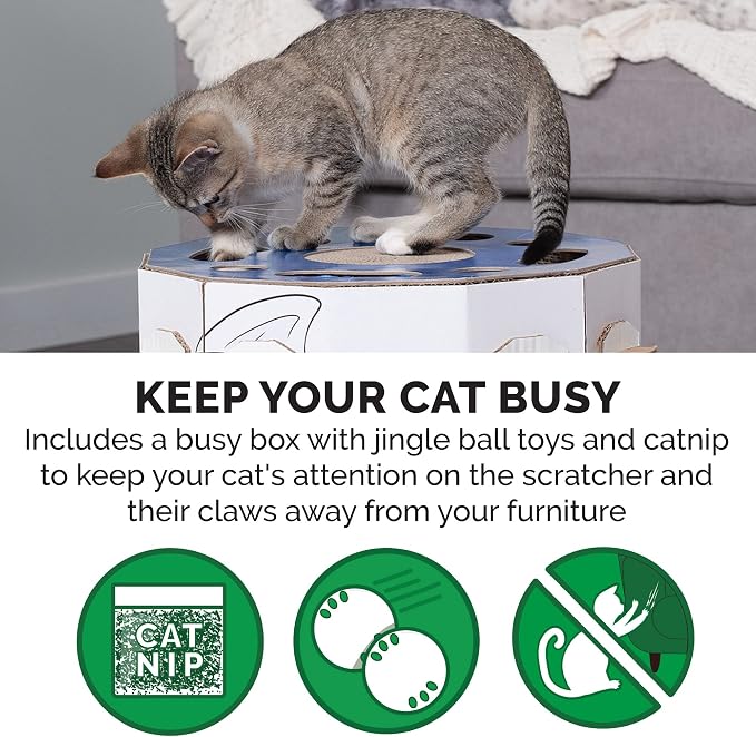 Furhaven Cardboard Hideout w/ Catnip - Image 8