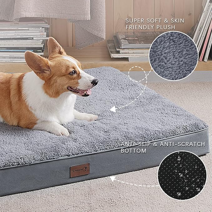 MIHIKK Waterproof Dog Beds for Small Dogs Orthopedic Dog Beds for Crate - Image 4