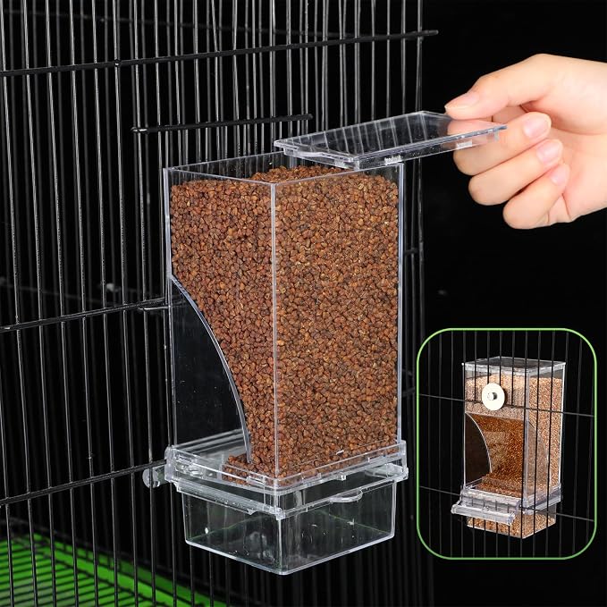 Yaomiao 8 Pcs No Mess Small Bird Feeders - Image 6