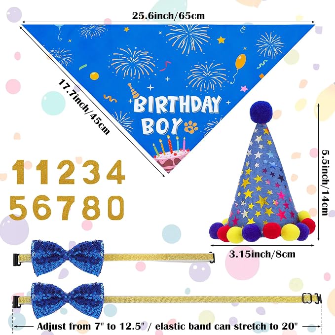 Dog Birthday Decorations, Dog Birthday Hat - Image 2