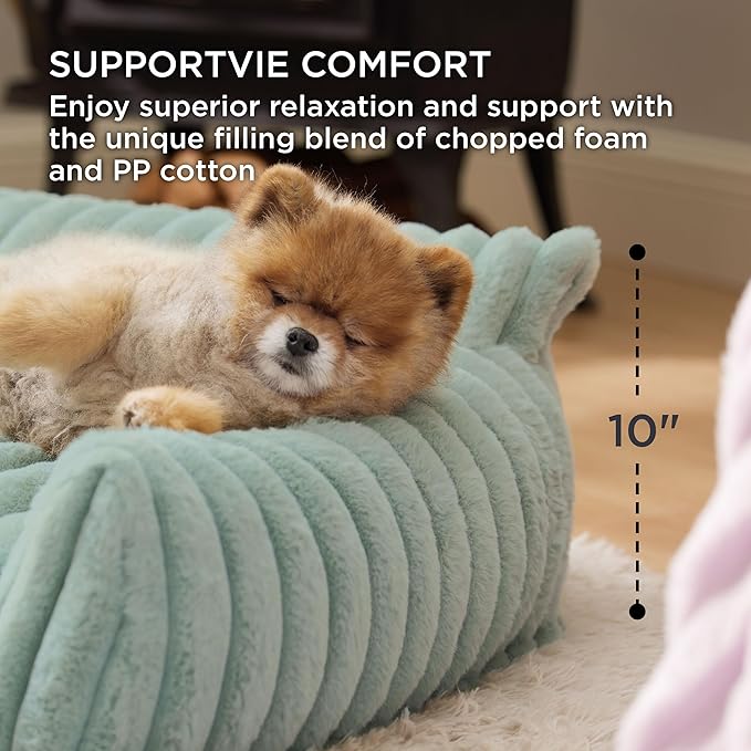 Bedsure ComfyFleece™ Cute Dog Couch - Image 3