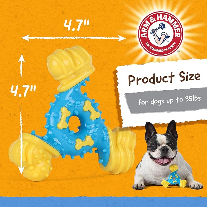 Arm & Hammer for Pets Nubbies TriBone Dog Dental Toy - Image 8
