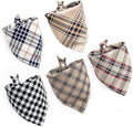 5PCS Dog Bandanas with Button by Unknown