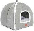 Cat Beds for Indoor Cats-Cat Bed Cave House Tent for Kittens and Small Pets by WINDRACING