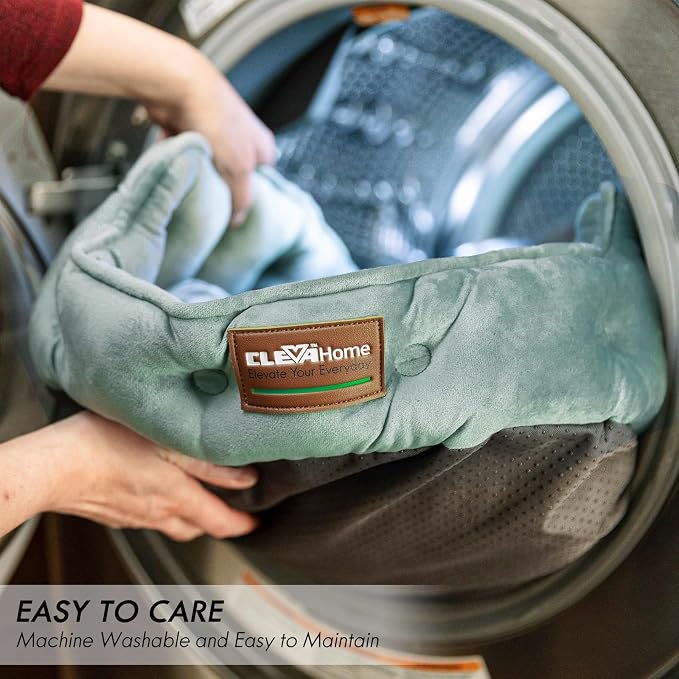 ClevaHome Cat Dog Bed for Small Pets up to 15lbs - Image 6