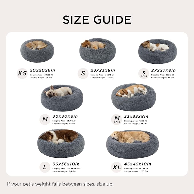 Bedsure Calming Dog Bed for Small Medium Dogs - Image 7