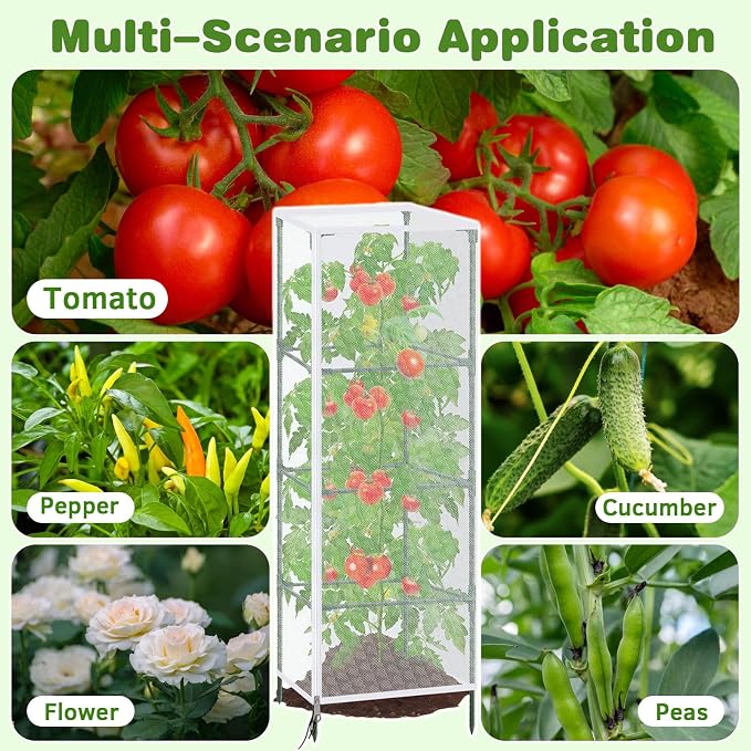 3 Pack 59"x18" Bird Netting Plant Cover - Image 5
