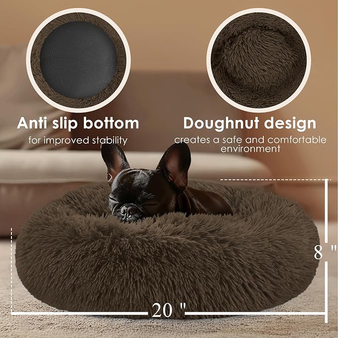 Hoewina Dog & Cat Bed, 20in Cat Beds - Image 3