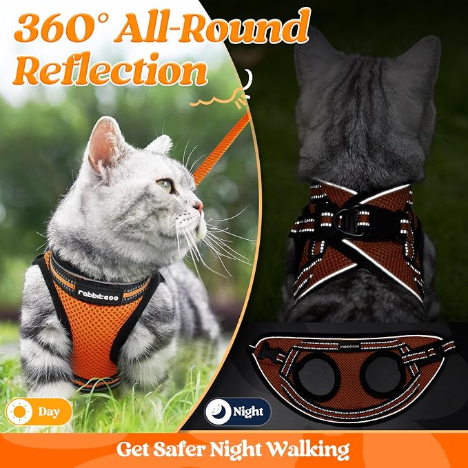 rabbitgoo Cat Harness and Leash Set - Image 8