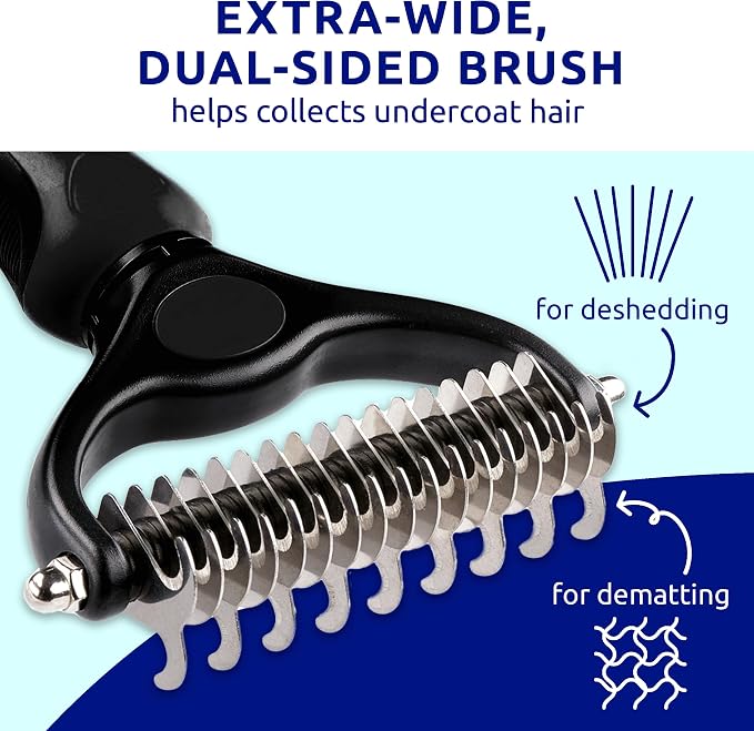 Pat Your Pet Deshedding Dog Brush - Image 3
