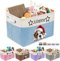 Personalized Dog Toy Storage Basket Custom Dog Name Photo Cat Pet's Gift by Unknown