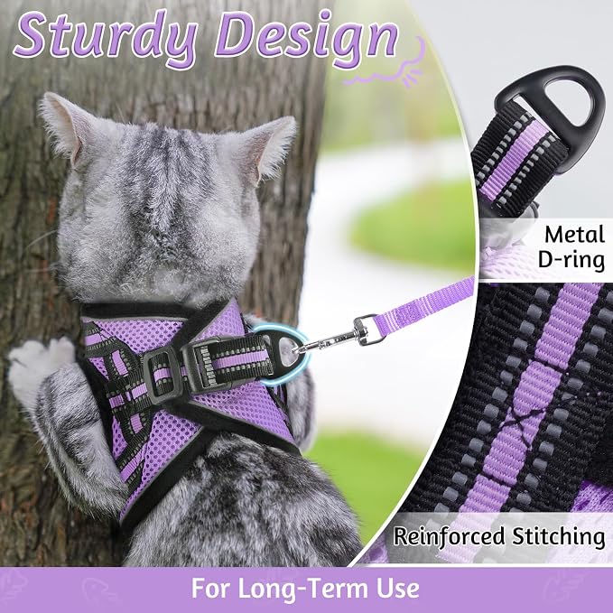 rabbitgoo Cat Harness and Leash Set - Image 3