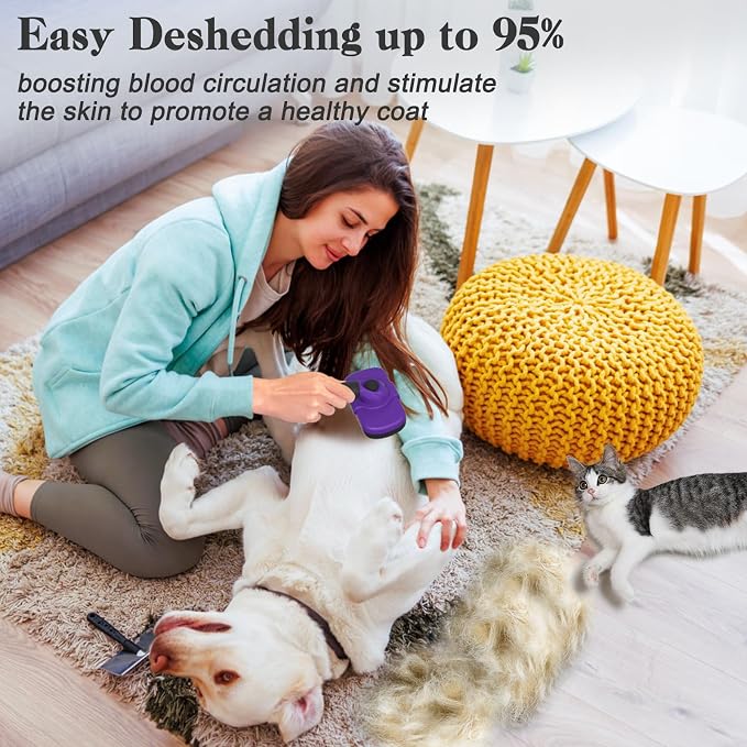 Self Cleaning Cat & Dog Grooming Brush - Image 5