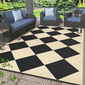 GENIMO Outdoor Rug for Patio Clearance, Lightweight Waterproof RV Camping Mat by GENIMO