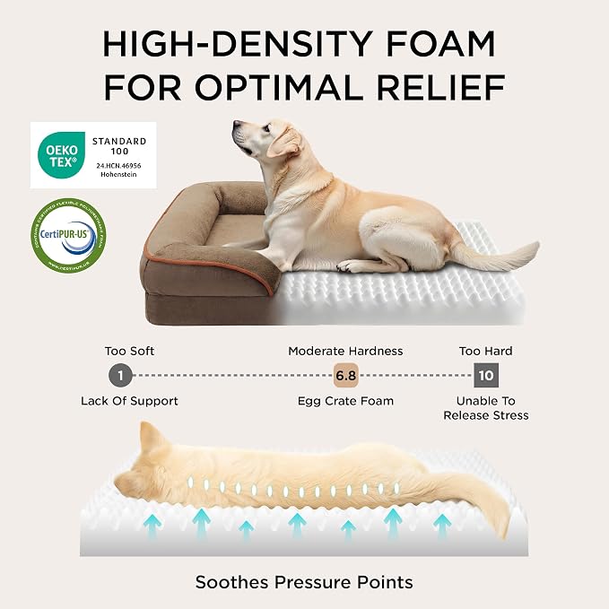 Bedsure L Plus Orthopedic Dog Bed - Image 3