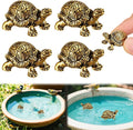 4 Pcs Mini Copper Bath Disk Ornaments Brass Bird Bath Purification Disks by Unknown