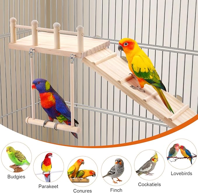 Wooden Bird Habitat Platform - Image 3
