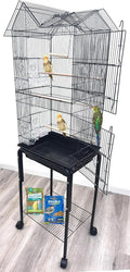 63" Roof Top Bird Flight Parrot Pet House Home Cage by Mcage