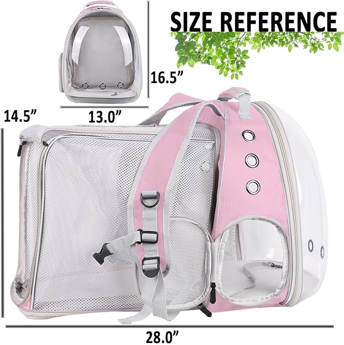 Dual Extension Pet Backpack Carrier - Image 2