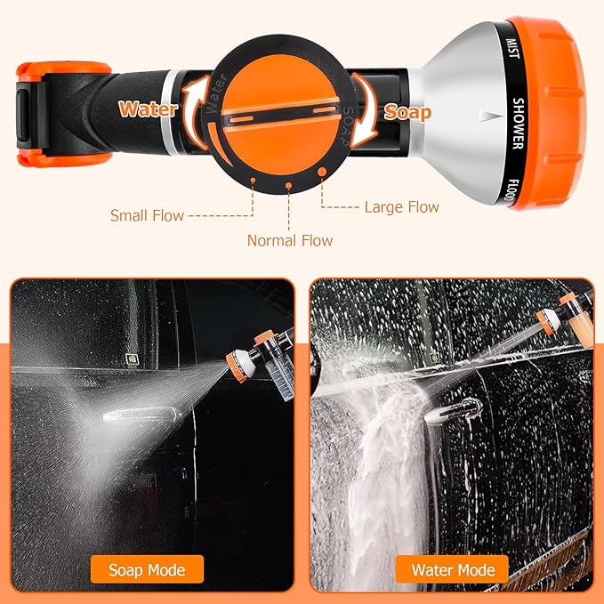 Dog Wash Hose Attachment, Garden Hose Nozzle Sprayer - Image 5