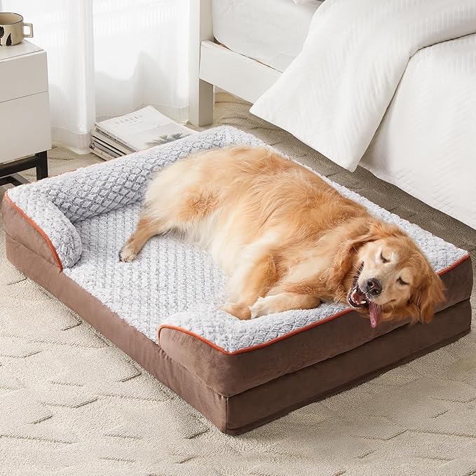 Orthopedic Dog Bed for Medium Dogs, Egg Crate Foam Bed for Medium Dogs - Image 8