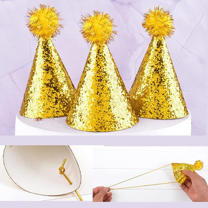 Dog Birthday Hat and Bandana for Boy/Girl Pet Party Supplies - Image 5
