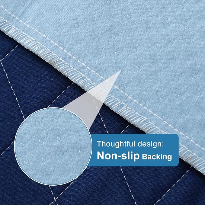 OUTCREATOR® Washable Bed Pads 34" x 56", Incontinence Mattress Protector - Image 3