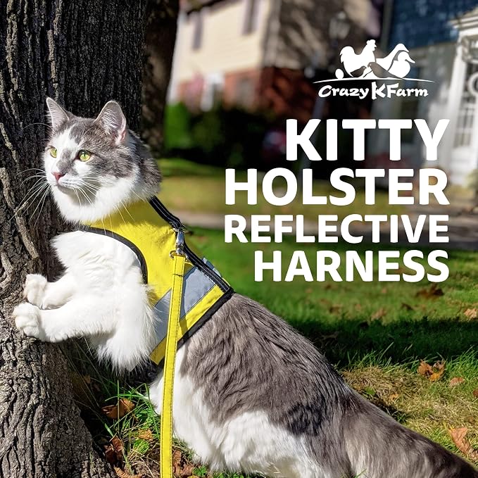 Kitty Holster Reflective Cat Harness – High-Visibility Cat Harness - Image 2