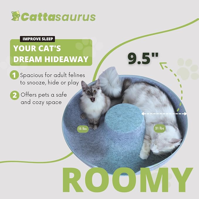 Cattasaurus Peekaboo Cat Cave Donut - Image 7