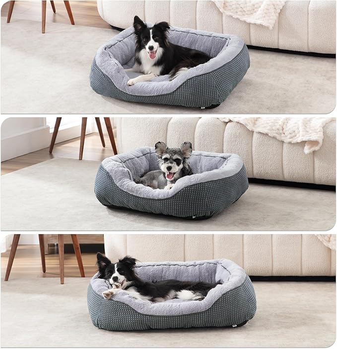 INVENHO Dog Bed Medium Size, Orthopedic Warming Soft Calming Sleeping Durable - Image 8