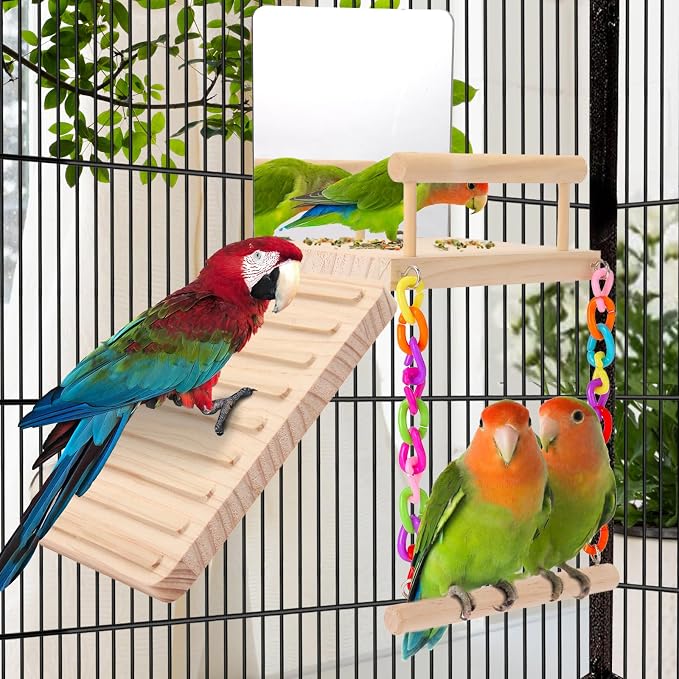KyoukiBird Perch Platform Bird Toys - Image 5