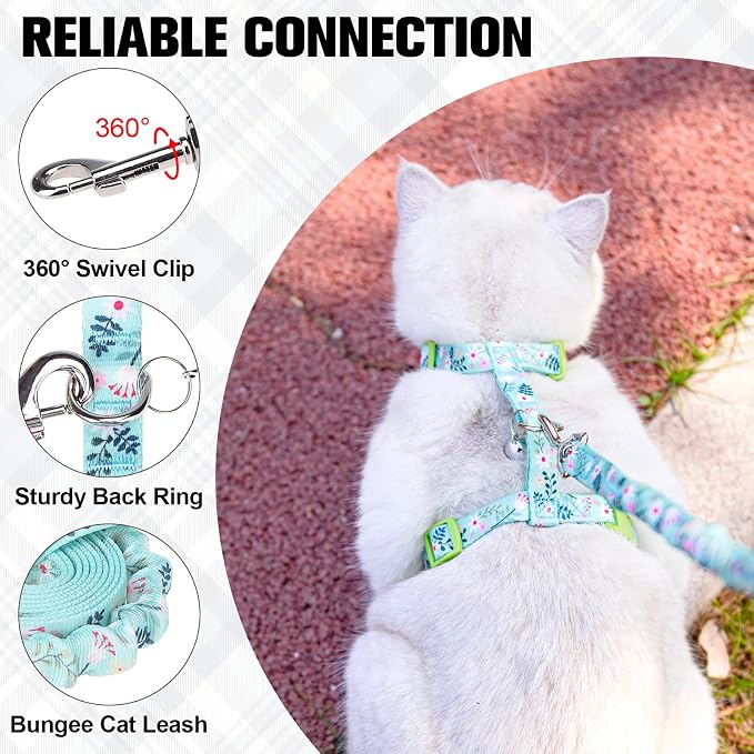 BEAUTYZOO Cat Harness and Leash Set Escape Proof - Image 4
