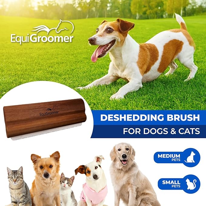 EasyGroomer Deshedding Brush for Dogs & Cats – Undercoat Grooming Tool for - Image 2