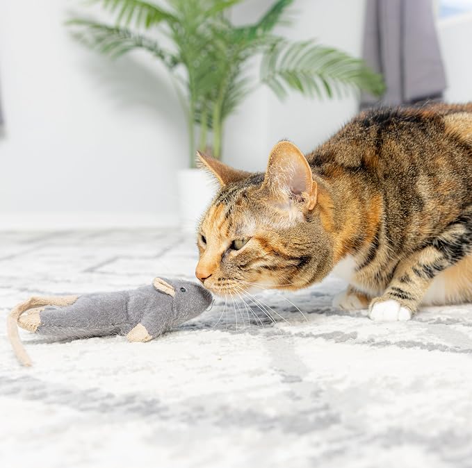 SPOT Flat Mouse Frankie with Catnip - Image 4