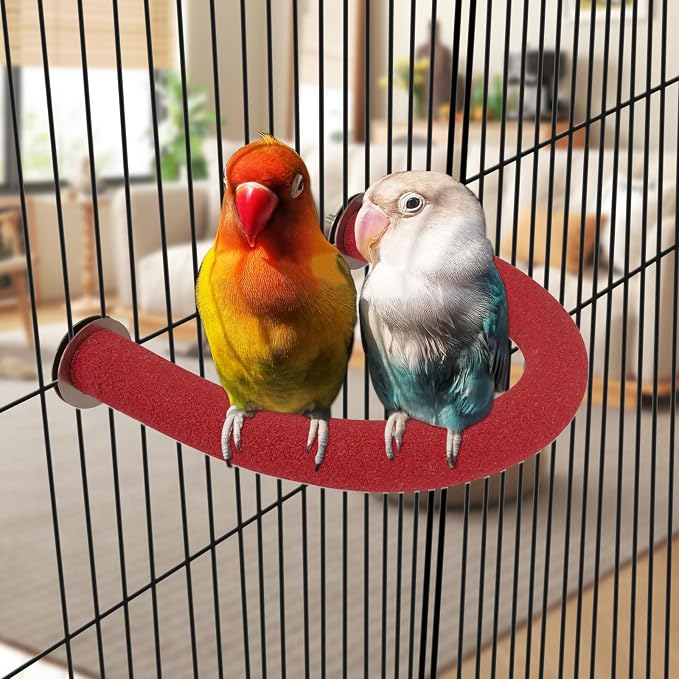 Rypet U Shape Parrot Perch Stand Toy - Image 5