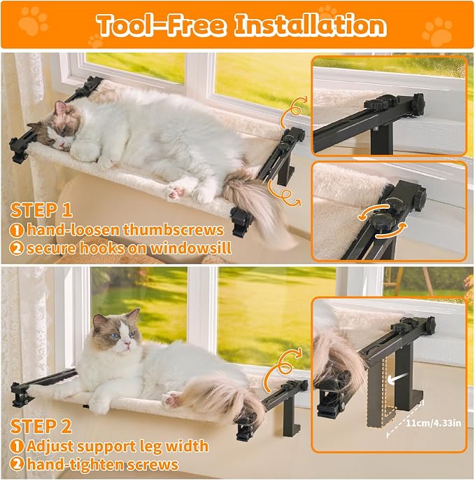Cat Window Perch Bed Cat Hammock - Image 4