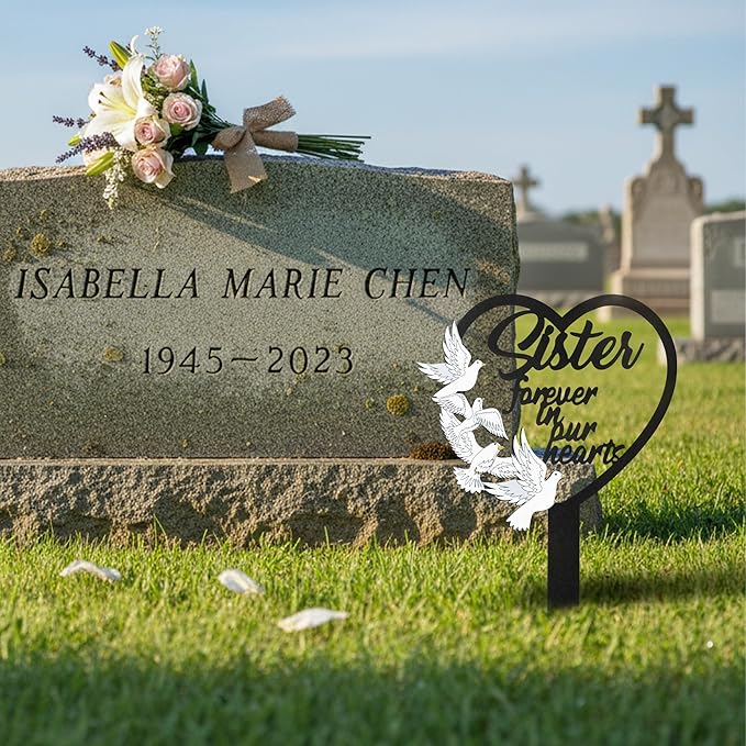 BUoonyer Stake Graves Cemetery Decorations - Image 5