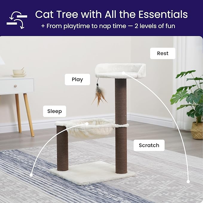 Catry Nirvana 3-Level Kitten Tree - Image 4