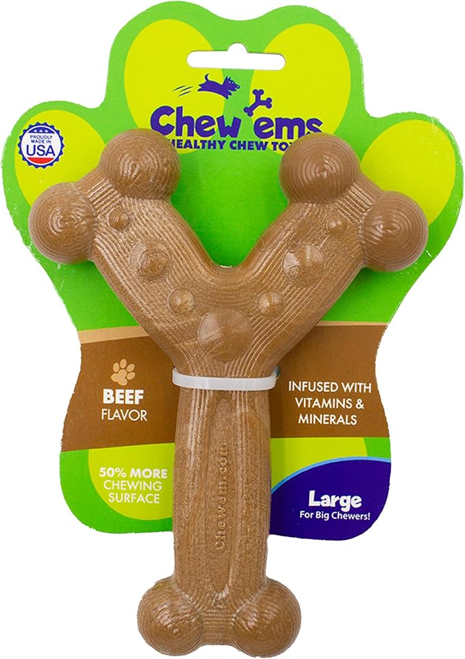 Chew'ems Durable Chewy Dog Toys | Long-Lasting & Flavorful Chew Dog Toys by Chewems