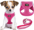 YIMEIS Dog Harness and Leash Set, No Pull Soft Mesh Pet Harness, Reflective by YIMEIS