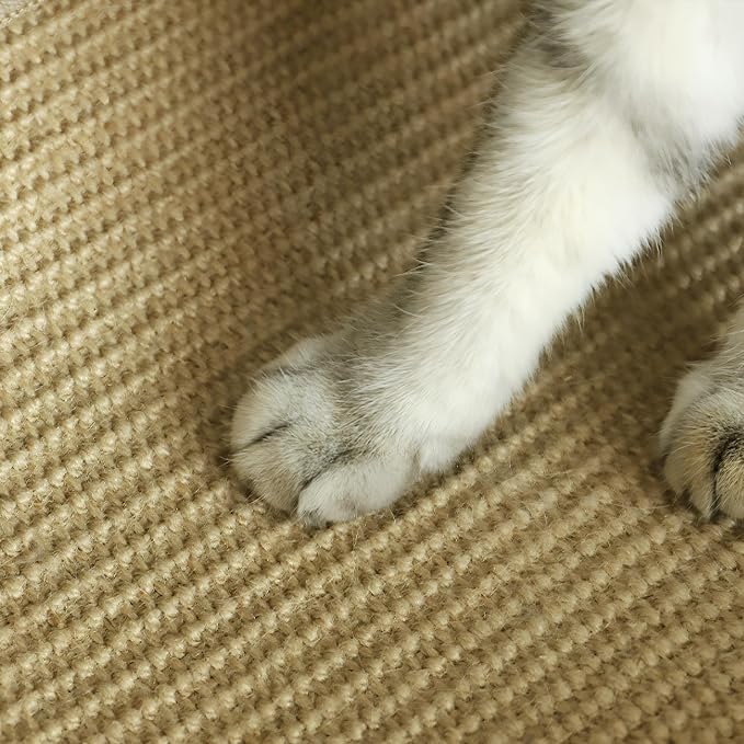 Premium Brazilian Cat Scratcher Mat – 24'' x 16'' Natural Fiber 100% Sisal - Image 9