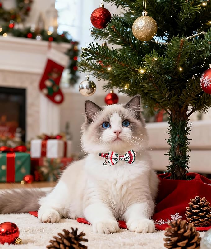 Joytale Upgraded Christmas Cat Collar - Image 4