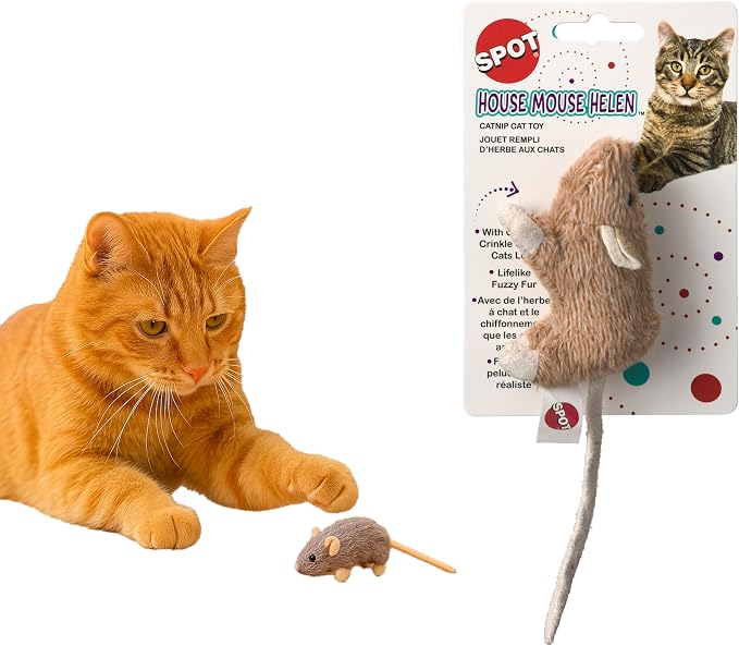 SPOT House Mouse Helen Cat Toy by SPOT