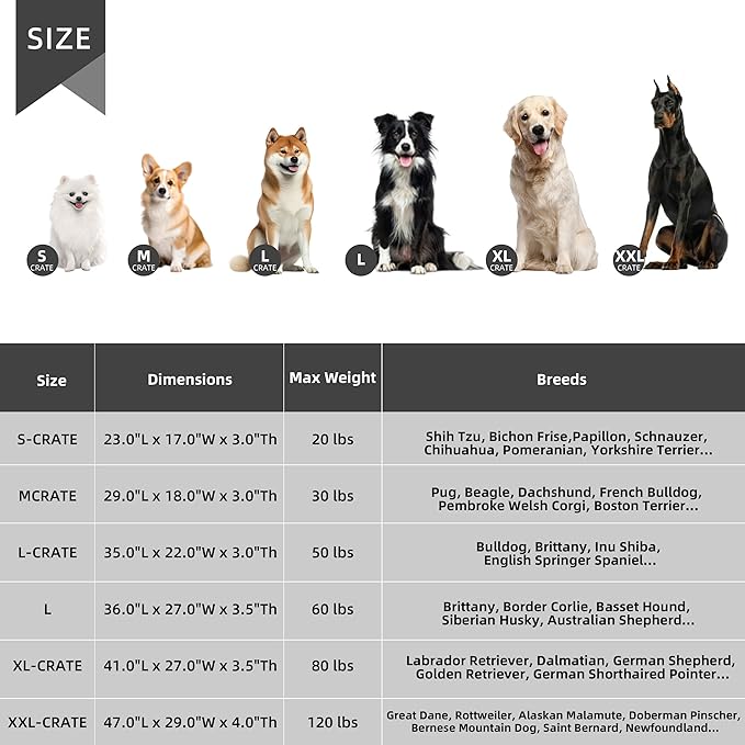 Dog Bed Medium Size Dog, Orthopedic Flannel Pet Bed - Image 7