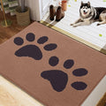 Buganda Dog Door Mat for Muddy Paws, Absorbent Dirt Trapper Washable Indoor by Buganda
