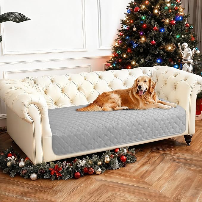 Waterproof Dog Blanket, Non-Slip Soft Pet Bed Cover, Couch Cover by CYCMACOHOME