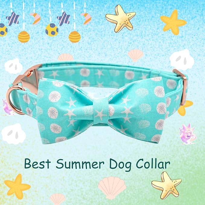 Elegant Little Tail Summer Dog Collar - Image 3