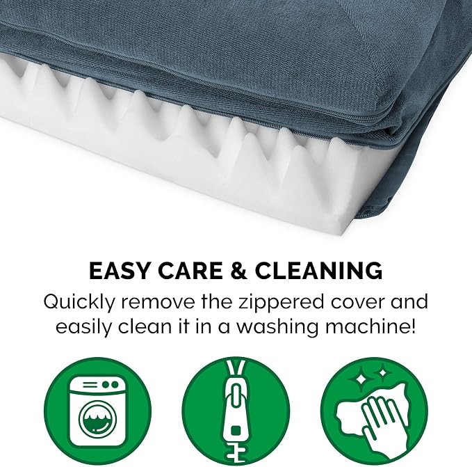 Furhaven Orthopedic Dog Bed for Large Dogs w/ Removable Bolsters & Washable - Image 8