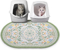 Bienbee Cat Litter Mat, Urine and Water Proof, Bean-Green L by Bienbee