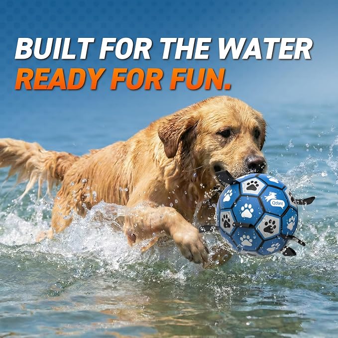 QDAN Dog Ropes Toys, Soccer Ball - Image 7
